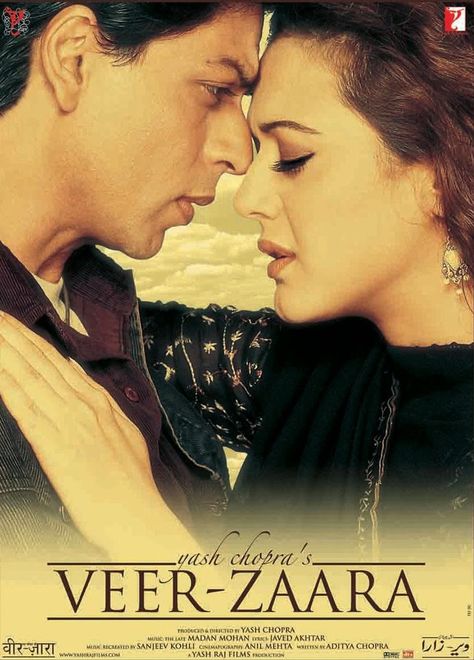 Veer-Zaara (2004) Veer Zara, Veer Zaara, Free Bollywood Movies, Hindi Movie Film, Tam Film, Old Bollywood Movies, Hindi Bollywood Movies, Srk Movies, Best Bollywood Movies