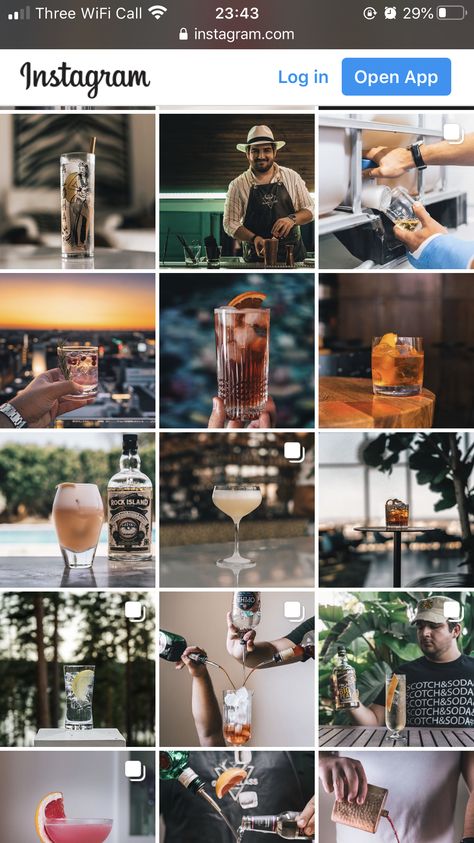 Pub Instagram Ideas, Cocktail Bar Instagram Feed, Bar Instagram Feed, Restaurant Instagram Feed, Restaurant Social Media Design, Business Drinks, Instagram Theme Ideas, Instagram Feed Theme Layout, Dublin Restaurants