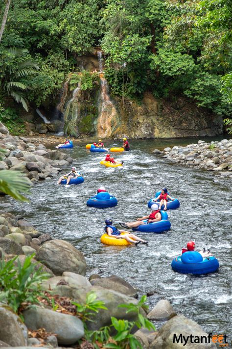 The Springs Resort And Spa Costa Rica, Water Tubing, Costa Rico, Cost Rica, Fortuna Costa Rica, River Tubing, River Resort, Nature Resort, Vacation Winter