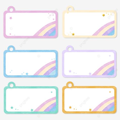 School Labels Printables, Powerpoint Designs, Template Name, Labels Printables, Name Tag Templates, Name Tag Design, Rainbow Names, Tag Templates, Abstract Template