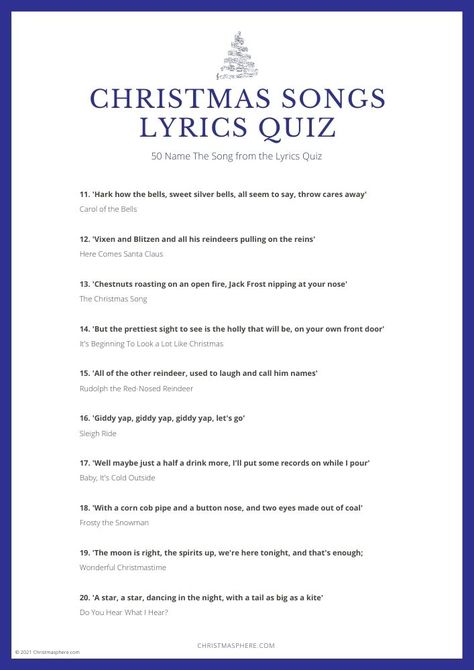 Finish The Christmas Lyrics, Name That Tune Christmas Songs, Christmas Name That Tune Game, Finish The Lyrics Christmas Songs, Guess The Christmas Song, Christmas Music Quiz, Name That Tune Game, Christmas Song Trivia, Ward Activities