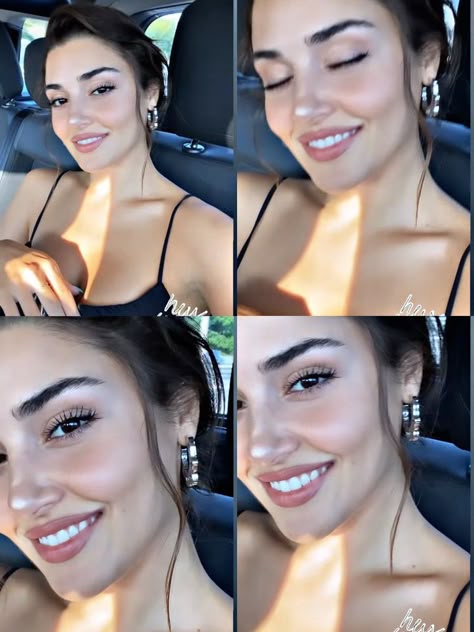 Hande Erçel Makeup, Perfect Teeth Smile, Hande Ercel Style, Perfect Teeth, Makeup Mistakes, Perfect Smile, Love Is In The Air, Plastic Surgery, Makeup Routine