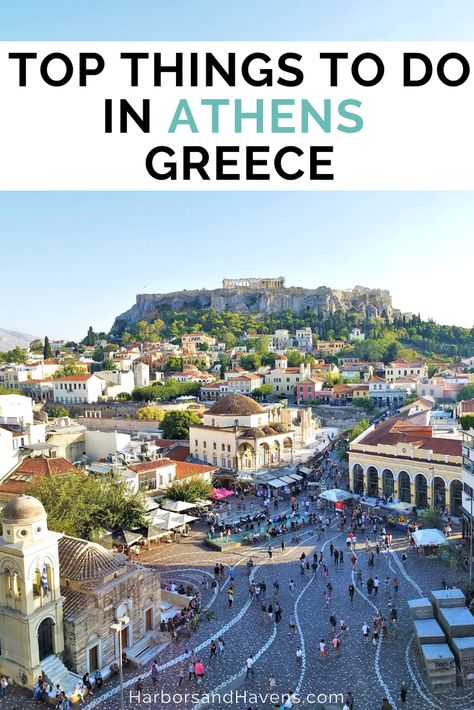 The Best 2 Days in Athens Itinerary for First-Timers — Harbors & Havens Athens Itinerary, Things To Do In Athens, Greece Culture, Athens Travel, Greece Itinerary, Greece Beach, Greece Athens, Sailing Trips, Greece Vacation