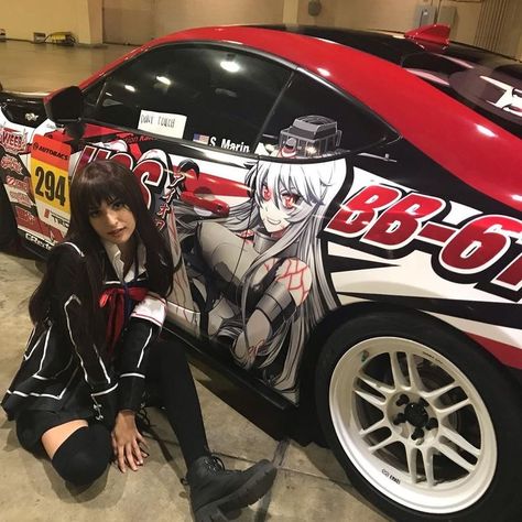 Jdm Girls, Images Hello Kitty, Pimped Out Cars, Street Racing Cars, Vampire Knight, Street Racing, Japan Cars, Pretty Cars, Drift Cars