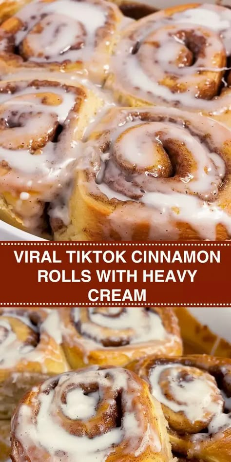 Make the Viral TikTok Cinnamon Rolls with Heavy Cream! Discover how to create the ultimate moist and delicious cinnamon rolls with this simple recipe. Using store-bought cinnamon rolls, heavy cream, butter, and brown sugar, these Cinnamon Rolls Heavy Cream Brown Sugar, Can Cinnamon Rolls With Heavy Whipping Cream, Fast Homemade Cinnamon Rolls, Banana Cream Cinnamon Rolls, Tiktok Cinnamon Rolls Heavy Cream, Cinnamon Rolls With Heavy Cream Recipe, Award Winning Cinnamon Rolls, Doctored Cinnamon Rolls, Elevated Canned Cinnamon Rolls