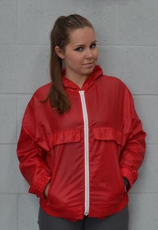 Stretch Nylon Windbreaker With Moisture-wicking, Red Waterproof Nylon Outerwear, Nylon Windbreaker With Double-lined Hood For Rainy Weather, Windbreaker Outfit, Hooded Moisture-wicking Nylon Track Jacket, Rain Mac, Long-sleeved Nylon Raincoat With Pockets, 1/4 Zip, Rain Wear