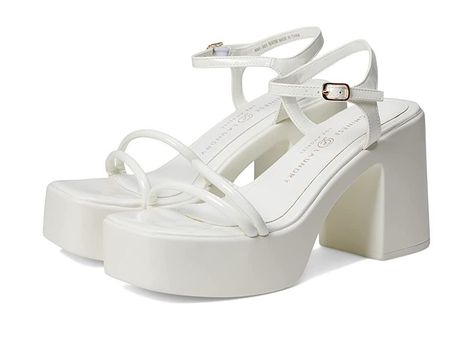 Chinese Laundry Avianna Women's Shoes White Patent : 9.5 M Check more at https://beautyfashionideas.com/heels/chinese-laundry-avianna-womens-shoes-white-patent-9-5-m/ Cute Heels White, White Shoes Fancy, White Shoes For Prom, Cute White Heels, Shoes Zappos, Shoes In Style, White Platforms, White Shoes Outfit, White Platform Heels