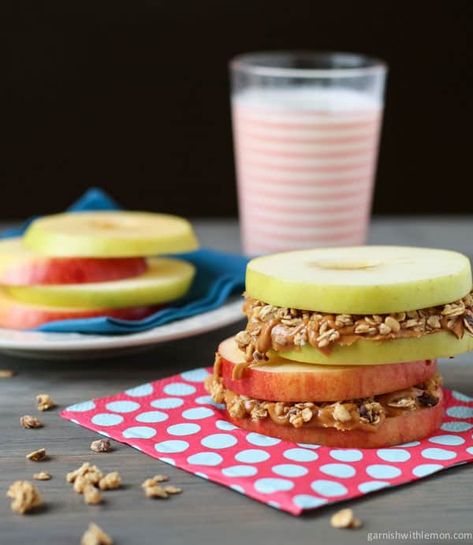 10 TASTY SANDWICH IDEAS OTHER THAN PB&J Breakfast Ideas Quick, Apple Sandwich, Healthy Summer Snacks, Healthy Afternoon Snacks, Healthy Protein Snacks, Protein Packed Snacks, Grab And Go Breakfast, Quick Healthy Breakfast, Summer Snacks