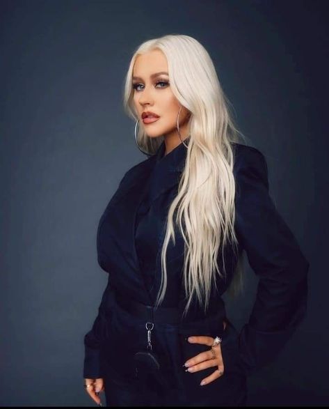 Christina Aguilera Photoshoot, Christina Aguilera Now, Christina Aguilera Hair, Most Handsome Korean Actors, Hair 2024, Cool Blonde, Christina Aguilera, Female Singers, Woman Crush