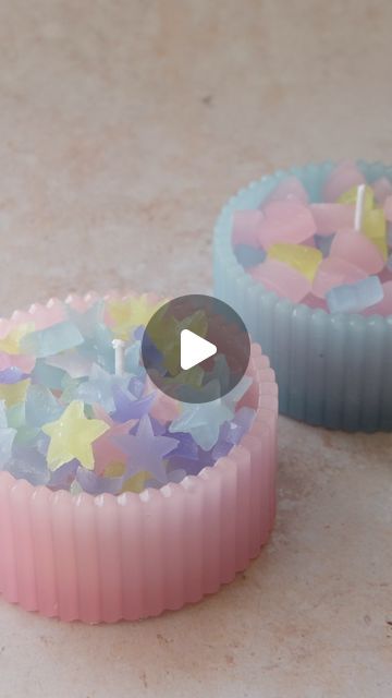 Hormscent on Instagram: "Learn how to make a Cotton Candy Star Candle

What do you get in this course 

learn how to use the wax with the right temperature 

What equipment and tools to use in this course 

colours that we use in this course 

You can go back to learn again and again anytime you want 

Item Overview
This digital listing, includes:
Video Tutorials: 1 video, (English subtitles)
Printable PDF files: recipe with ingredients, tools & tips. (English)

▶ Difficulty level: Easy

▶ Watch the videos:
Click the links in the PDF recipe files

- Link on full video tutorial on YouTube

#videolesson #candlebusiness #candles 
#candle #makingcandle #candleinstagram #hobbiecraft #candleinspo #pastelcandle #candledesigns candlemaking #candlemaker #scentedcandles #homedecor #aesthetic #aesthe Candle Making Tutorial Videos, Candle Making Tutorial, Pastel Candle, Star Candle, Candle Maker, Candle Business, Designer Candles, Aesthetic Aesthetic, Video Lessons