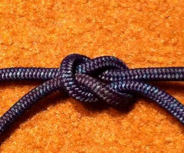 Knots Projects - Instructables Tie A Square Knot, Square Knot, A Circle, To Learn, I Know, Knot, Step By Step, Square