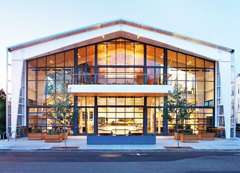 Green Shed, Pre Engineered Metal Buildings, Contemporary Entryway, Contemporary Barn, Contemporary Door, Warehouse Design, Contemporary Building, Sports Arena, Sport Court