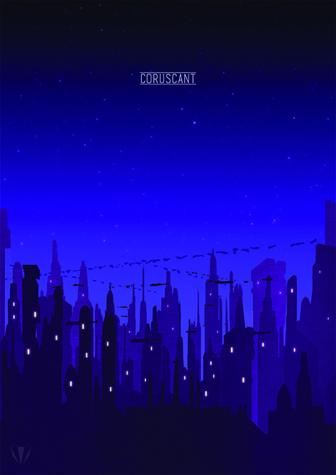 Coruscant Wallpaper, Star Wars Minimalist Wallpaper, Coruscant Aesthetic, Star Wars Landscapes, Star Wars Minimalist Poster, Star Wars Coruscant, Minimalist Star Wars, Cozy Wallpapers, Vesper Lynd