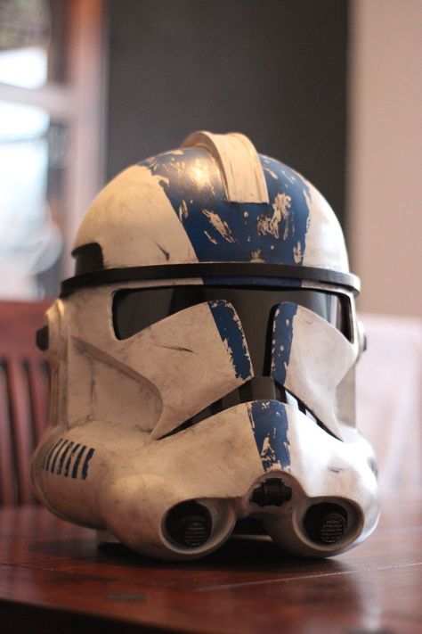 Phase 2 Clone Trooper Helmet, Starwars Helmet, Clone Trooper Cosplay, Clone Helmet, 501st Clone Trooper, Star Wars Helmets, Clone Trooper Helmet, Star Wars Helmet, 3d Printer Ideas