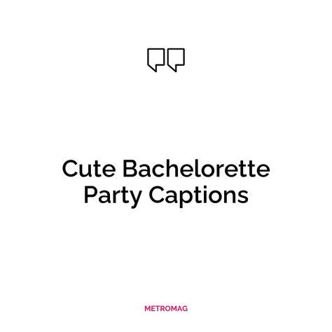 Looking for the perfect Instagram caption for your bachelorette party? Check out this list of bachelorette party captions and quotes that will make your post stand out! See all quotes and captions on https://metromag.com/bachelorette-party-captions/ Bachelorette Party Quotes Instagram, Party Quotes Instagram, Party Captions, Party Quotes, Caption Ideas, Quotes For Instagram, Caption For Yourself, Quotes Instagram, All Quotes