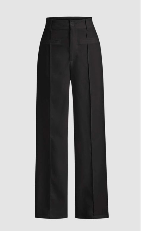 Dress Pants Png, Women Slacks, Women's Slacks, Straight Fit Trousers, Slacks For Women, Trousers For Women, Chic Pants, Looks Party, Classic Pants