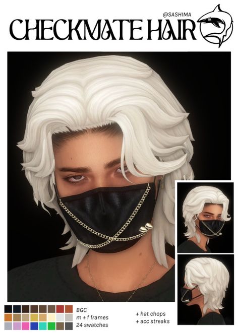 Facial Hair Sims 4 Cc Maxis Match, Ts4 Mm Cc Hair, Sims 4 Cc Clothes, Ts4 Hair, Mods Sims 4, Sims 4 Hair Male, Sims 4 Male Clothes, Sims 4 Tsr, Hair Male