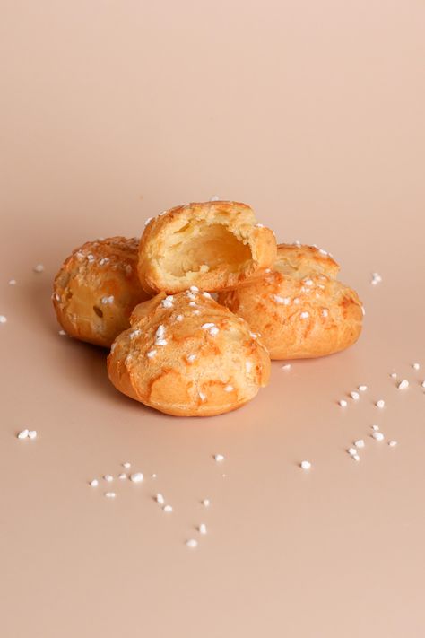 7 ingredients
Vegetarian
Refrigerated
1 Egg
Baking & Spices
40 g Flour
1 Pinch Salt
65 g Sugar
1 tsp Vanilla
Dairy
30 g Butter
Liquids
65 ml Water Choquettes French, French Puffs, French Crullers, Pastry Bites, Sugar Puffs, Pearl Sugar, Coffee Scale, Choux Pastry, Afternoon Snack