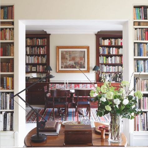 Kensington Mansion, London Mansion, Drawing Rooms, Bookshelf Ideas, London Interior, Interior Design Courses, London Apartment, Home Libraries, Online Interior Design