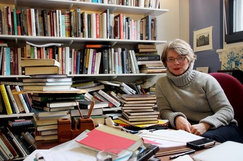 Jill Lepore: A Historian’s History  |                Magazine |            The Harvard Crimson History Professor Aesthetic, Professor Office, Haunted House Stories, History Essay, History Professor, History Magazine, Living Books, National Portrait Gallery, Art Films