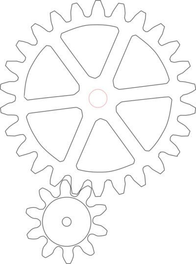 Gear Template Free Printable, Gears Drawing, Gear Template, Gear Drawing, Maker Fun Factory Vbs, Cog Wheel, Wooden Gear Clock, Diy Recycled Projects, Mechanical Gears