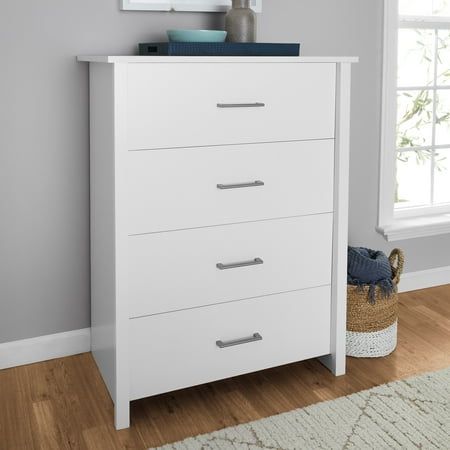 Night Stands Bedroom, Dresser White, White Chest Of Drawers, Drawer Bedroom, Fabric Dresser, Bedroom Chest Of Drawers, Shopping Wishlist, Walnut Dresser, White Chest