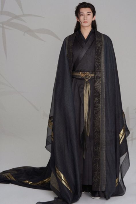 Chinese Historical Fashion Men, Chinese Male Traditional Clothing, Traditional Chinese Clothing Male, Historical Fashion Men, Chinese Traditional Clothing Men, Chinese Men's Clothing, Star Wars Tarot, Chinese Hanfu Male, Chinese Historical Fashion