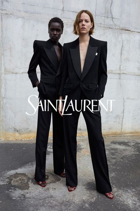 Ysl Style, Ysl Outfit, Yves Saint Laurent Logo, Ysl Aesthetic, 13 Wallpaper, Ysl Fashion, Freja Beha, Freja Beha Erichsen, Lux Fashion