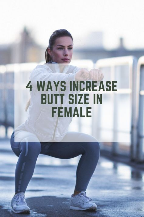 Here are 4 ways to increase butt size in females 1.Dumbbells 2.Barbell 3.Jump Squats 4.Lunges these workout are really helpful if youu want to increas your buttocks size specially for women. #bigger butt workout #bigger buttocks workout excercises Bigger Buttocks Workout, Bigger Buttocks, Glute Raises, Compound Exercises, Buttocks Workout, Strengthening Exercises, Leg Lifts, Thigh Exercises, Jump Squats