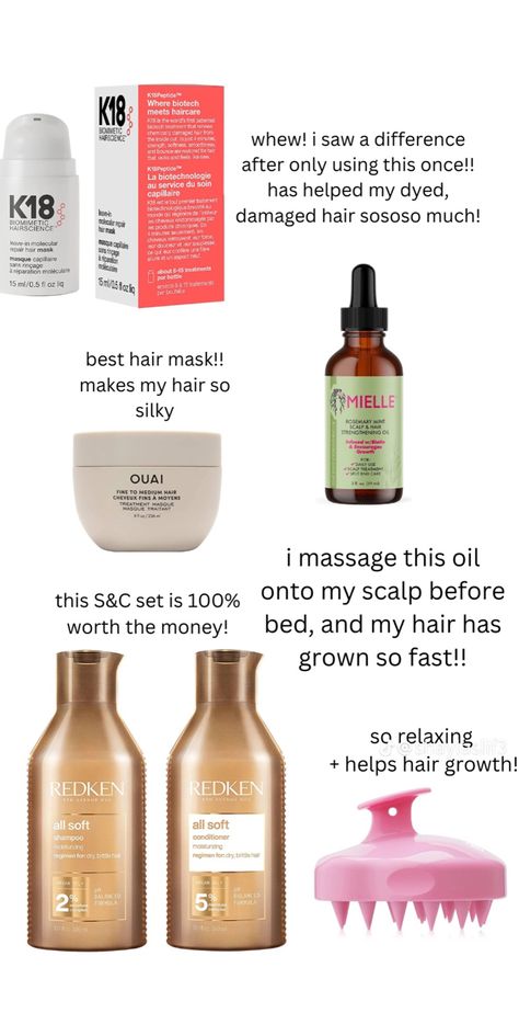 Health Hair Growth, Shampoo To Help Hair Grow, Monthly Maintenance Beauty, Good Hair Products For Straight Hair, Healthy Hair Routine Products, Shampoos That Are Good For Your Hair, Thinned Out Hair, Silky Hair Tips, Clean Hair Products