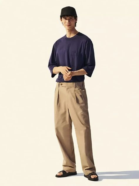 Uniqlo Lookbook, Uniqlo Outfit, Uniqlo U, Shirt Outfit Men, Christophe Lemaire, Uniqlo Men, Uniqlo Tops, Everyday Clothing, Fast Fashion Brands