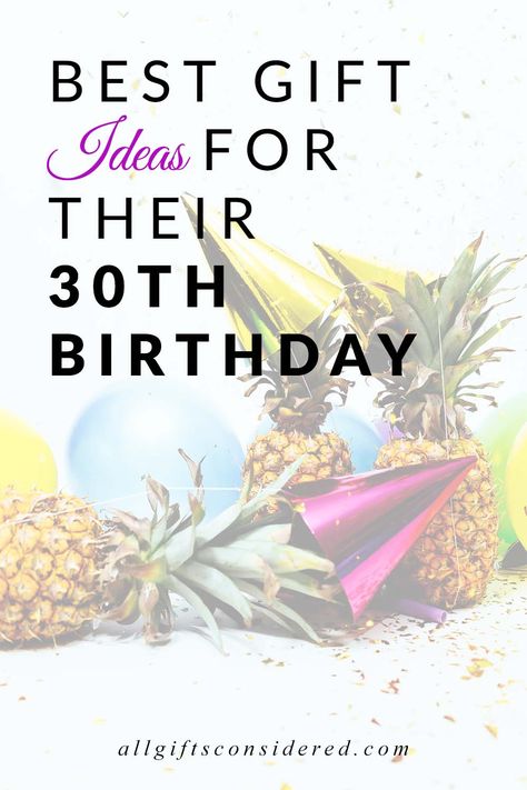 Best gift guide to help you find the perfect gift for your friends 30th birthday party Daughters 30th Birthday Gift Ideas, Husband 30th Birthday, Unique Birthday Cards, 30th Birthday Gifts, Husband Birthday, 30th Birthday Parties, 30 Gifts, Birthday Gifts For Women, Birthday Gift Ideas