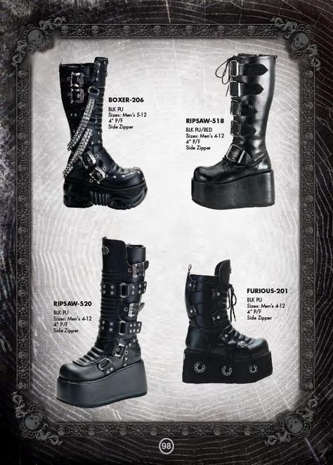 Demonia Boots, Fashion Catalogue, Alternative Fashion, Winter Boot, Combat Boots, Style Me, Walking, Boots, Outfit Inspo