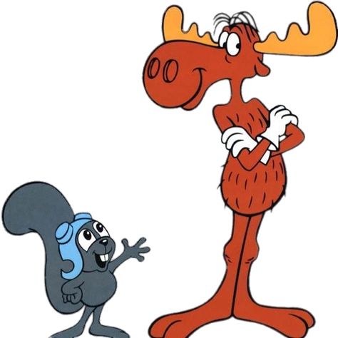 Rocky and Bullwinkle friends Bullwinkle And Rocky, 80s Cartoon Characters, Rocky And Bullwinkle, Carving Templates, Old School Cartoons, School Cartoon, Looney Tunes Cartoons, Morning Cartoon, Cartoon Photo