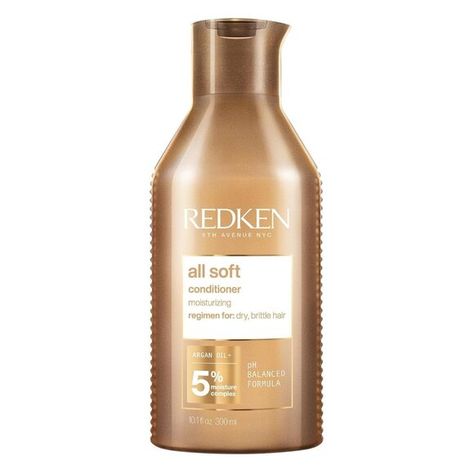 Redken 5th Avenue NYC All Soft Conditioner Soften Smooth Shine Dry Hair 5th Avenue Nyc, Redken All Soft, Argan Oil Hair, Brittle Hair, Hair Shop, 5th Avenue, Argan Oil, Dry Hair, Conditioner