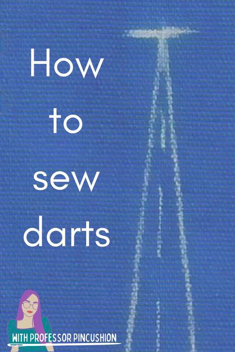 Sewing darts are common in garment sewing, especially if you plan on working with woven fabric and don't want all your clothes to look box-y. This tutorial will cover the purpose of darts, different types, and tricks to sewing them so even a beginner will have no problems. #sew #sewing #garmentsewing #sewclothes #diyfashion Sewing Darts In A Shirt, Adding Darts To Shirt, How To Sew Darts, Sewing Darts, Garment Sewing, Diy Shirt, How To Sew, Sewing Techniques, Pin Cushions