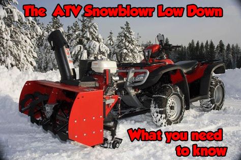 Atv Snow Plow, Honda Pioneer 500, Snow Removal Equipment, Atv Attachments, Snow Vehicles, Snow Equipment, Cargo Trailer Camper, Small Tractors, Amphibious Vehicle