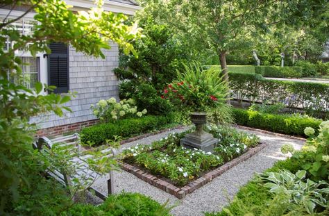 Parterre Garden, Potager Garden, Gravel Garden, Pea Gravel, Garden Wallpaper, Formal Garden, Side Garden, Formal Gardens, Plants And Flowers