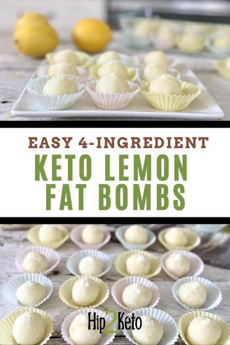 Keto Lemon Coconut Balls, Keto Lemon Balls, Key Lime Keto Fat Boms, Lemon Cheesecake Keto Fat Boms, Easy Keto Easter Desserts, Keto Lemon Truffles, Cheesecake Fat Balls Keto, Fat Bomb Snacks Keto Recipes, Cream Cheese Fat Balls Keto