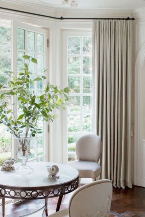 Curtains From Ikea, Diy Custom Curtains, Ikea Living Room Curtains, Ritka Curtains Ikea, Ikea Silverlönn Curtains, Diy Luxury Curtains, How To Make Ikea Curtains Look Expensive, Hanging Ikea Curtains, Dinning Room Drapes Ideas