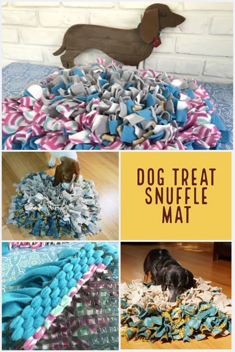 Homemade Dog Toys, Dogs Diy Projects, Snuffle Mat, Diy Dog Toys, Diy Dog Bed, Dog Enrichment, Diy Dog Treats, Dog Area, Dog Kennel Outdoor