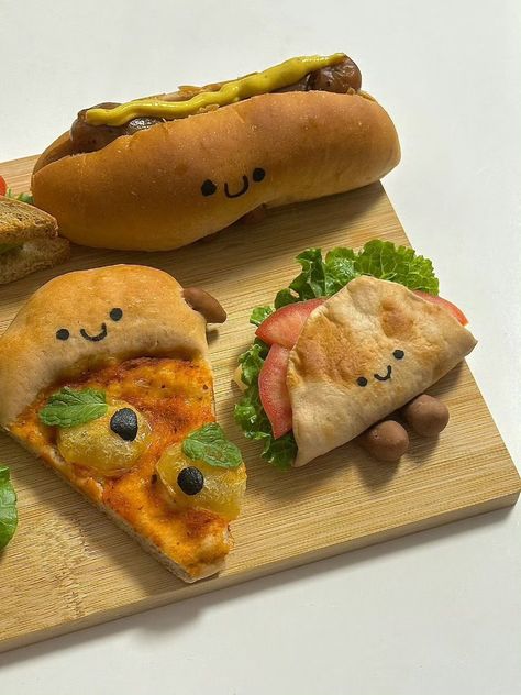 Cute Savory Food, Animal Shaped Foods, Kawaii Cooking, Easy Food Art, Food Goals, Kawaii Food, Easy Food To Make, Food Humor, Food Obsession