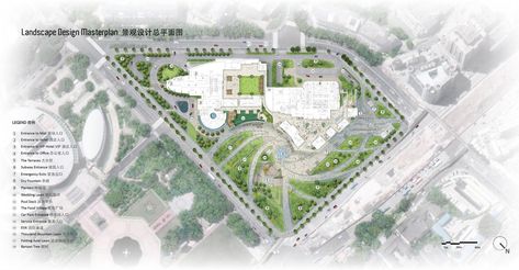 Shangri-La Fuzhou, China — Morphis Drop Off Entrance Architecture, Entrance Drop Off Design Architecture, Drop Off Design Architecture Landscape, Drop Off Design Architecture Plan, Drop Off Design Architecture, Drop Off Design, Landscape Design Program, Landscape Rendering, Site Plan Design