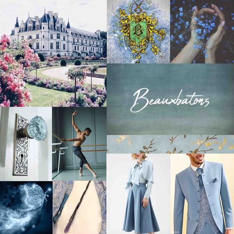 Beauxbatons - Harry Potter Wizarding schools aesthetic 2/12 Harry Potter Schools, Beaubaxtons School, Beaubaxtons School Aesthetic, Beauxbatons Aesthetic Uniform, Beaubaxtons Aesthetic, Harry Potter Beauxbatons, Magic School Aesthetic, Beauxbatons Aesthetic, American Wizarding School