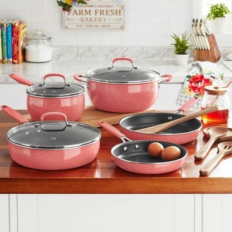 Easy Spring Cocktails, Non Stick Cookware Set, Meals At Home, Kitchen Cookware Sets, Wood Utensils, Veggie Stir Fry, Pots And Pans Sets, The Pioneer Woman, Cookware Sets