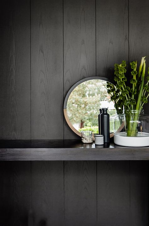 Studio You Me | Brighton Residence Timber Paneling, Interior Tips, Vignette Styling, Interior Design Work, Kitchen Installation, Ship Lap Walls, Black Bathroom, Design Firms, Of Wallpaper