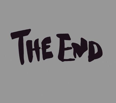 via GIPHY Aesthetic Movie Gifs, The End Animation, The End Logo, The End Aesthetic, Intro Gif, The End Video, Animated Letters, The End Gif, Youtube Gif