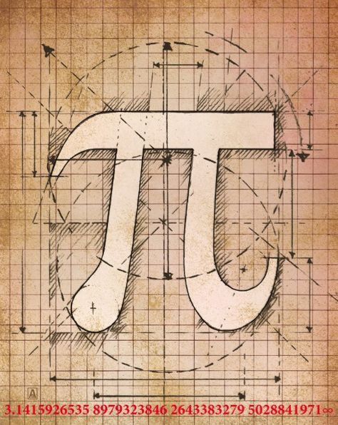 Pi Drawing, Pi Day Facts, Engineering Poster, Pi Number, Engineering Quotes, Number Drawing, Train Posters, Happy Pi Day, Drawing Poster