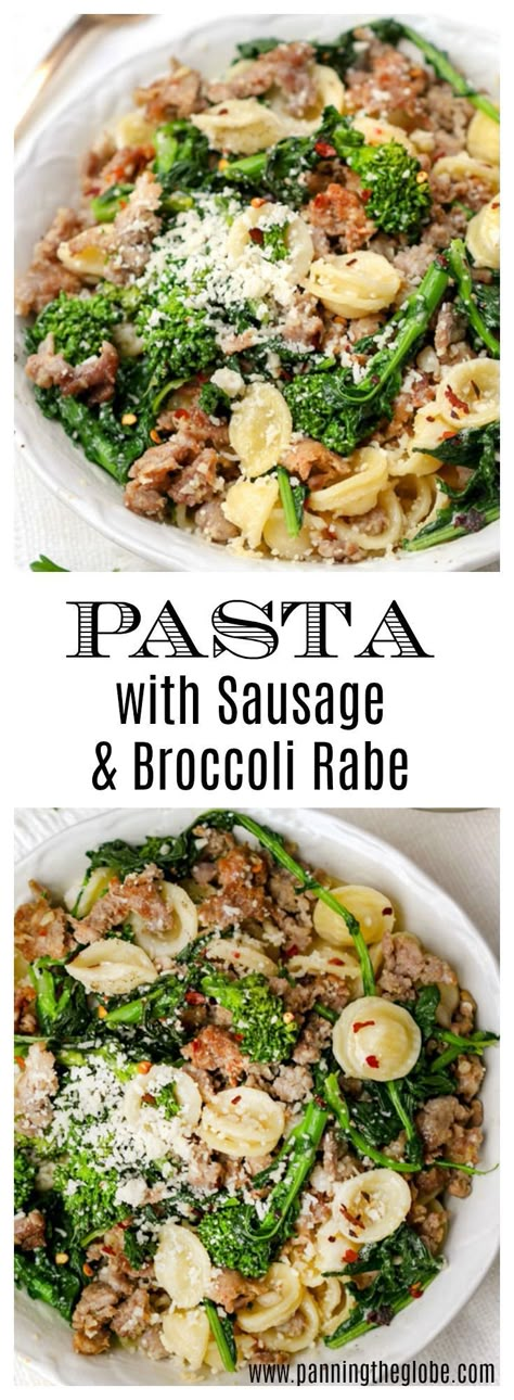 Sausage And Broccoli Rabe, Broccoli Rabe And Sausage, Broccoli Sausage, Herb Rice, Sausage And Broccoli, Pasta Broccoli, Broccoli Rabe, Healthy Recipes Clean, Sweet Italian Sausage