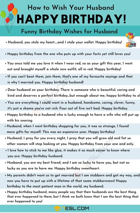 Happy Birthday Husband: 30+ Best Birthday Wishes for Your Husband Bday Wishes For Husband Funny, Happy Birthday Caption For Husband, Husband Birthday Captions, Husband Birthday Captions Instagram, Birthday Caption For Husband, Birthday Captions For Husband, Birthday Wish For Husband Funny, Funny Birthday Wishes For Husband, Happy Birthday Husband Funny